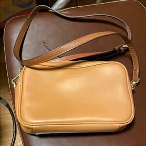 Radley Tan Leather Crossbody Bag